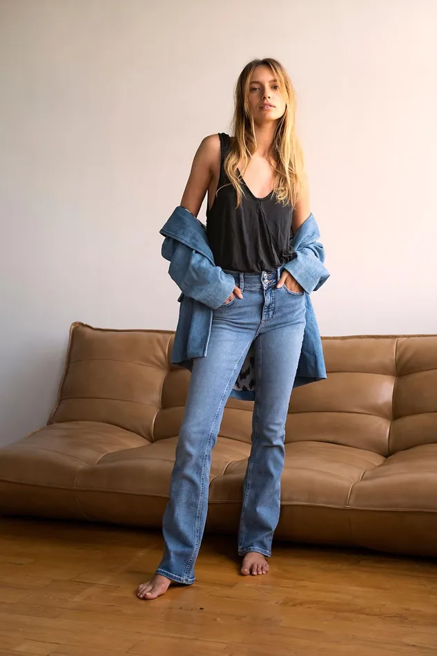 Women Bootcut Jeans Free People Shayla Bootcut Jeans Sierra