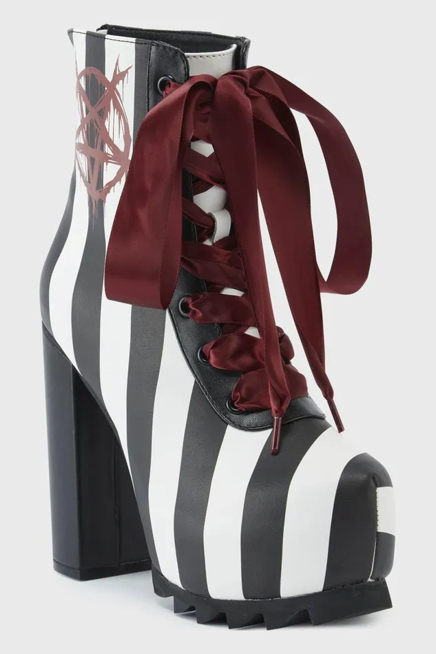 Women Boots Killstar Lost Vegas Boots