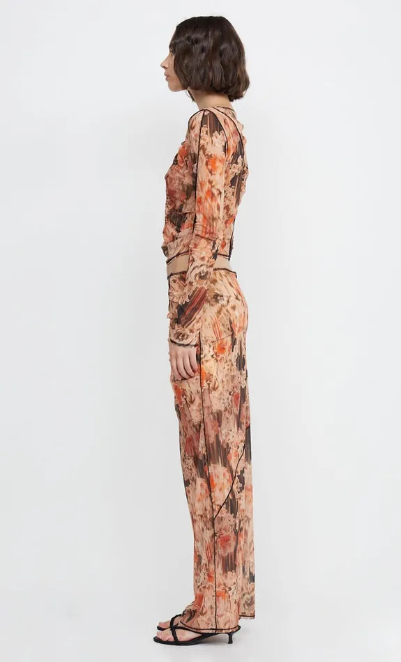 Women Bottoms Bec Bridge AVERIL GATHERED MAXI SKIRT Glitch Floral