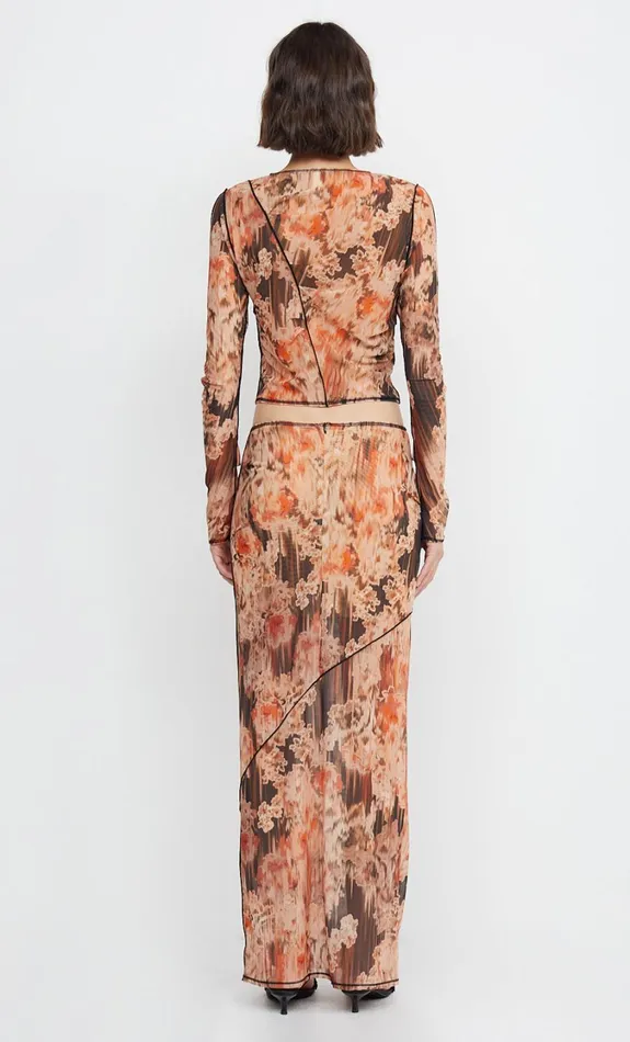 Women Bottoms Bec Bridge AVERIL GATHERED MAXI SKIRT Glitch Floral