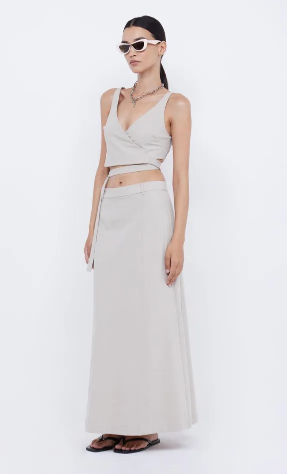 Women Bottoms Bec Bridge HALLIE MAXI SKIRT Cement