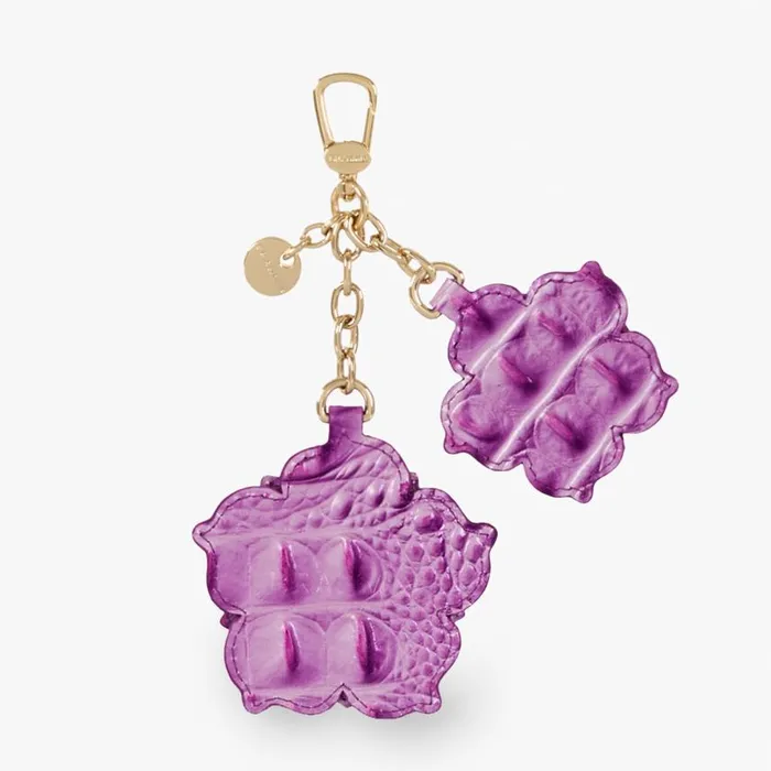 Women Brahmin Clip Ons and Keychains Flower Duo Lilac Essence Melbourne
