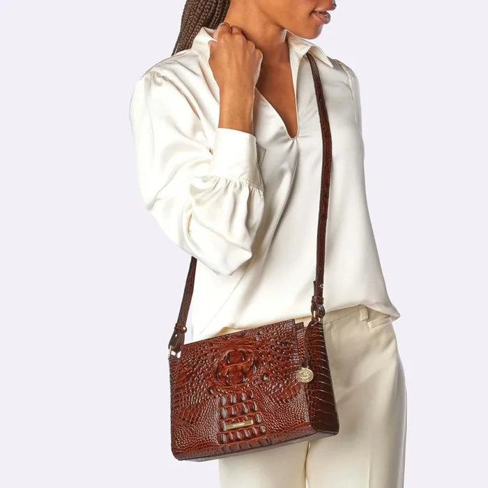 Women Brahmin Crossbodies Hillary Mellow Rose Jessamine