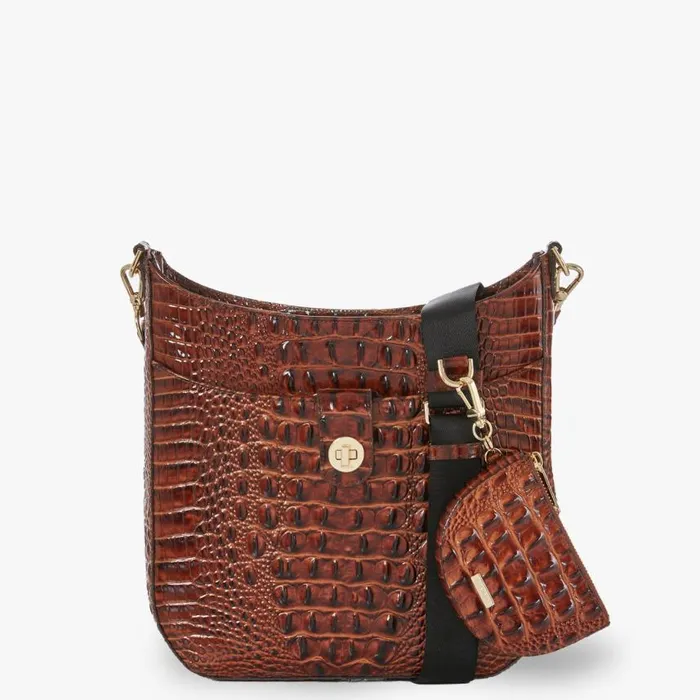 Women Brahmin Crossbodies Leia Brindle Moonstone