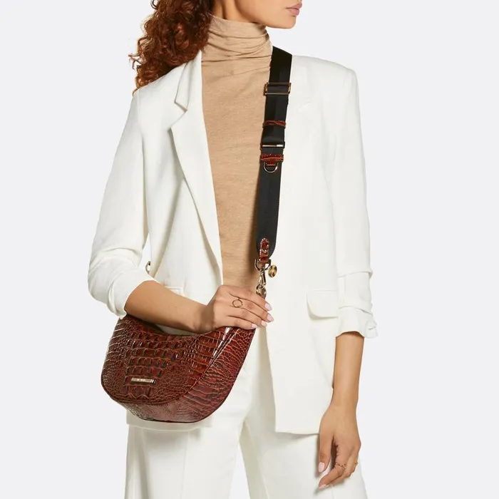 Women Brahmin Crossbodies Percy Sugar Plum Lententide