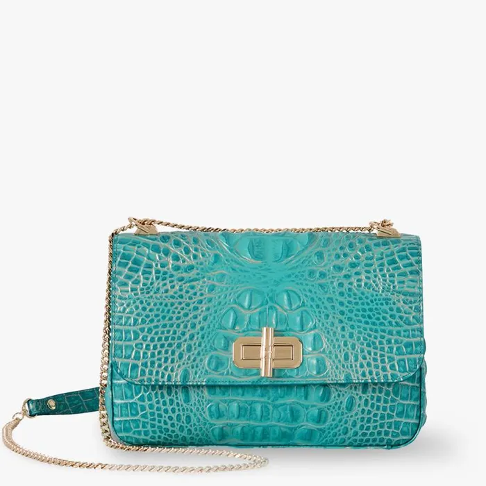 Women Brahmin Crossbodies Rosalie Mermaid Green Melbourne