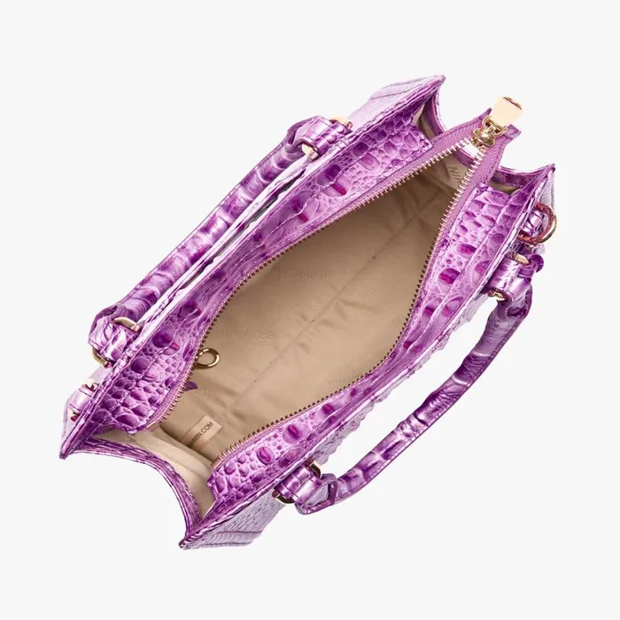 Women Brahmin Satchels Cami Lilac Essence Melbourne