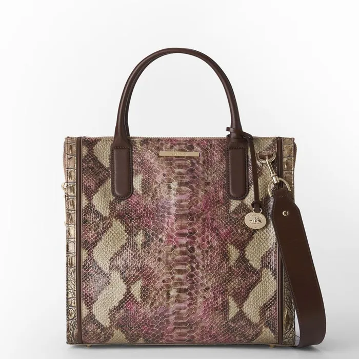 Women Brahmin Satchels Caroline Brindle Potomac