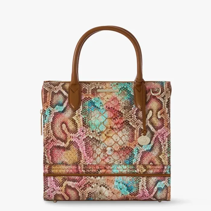 Women Brahmin Satchels Caroline Happy Hour Rosina