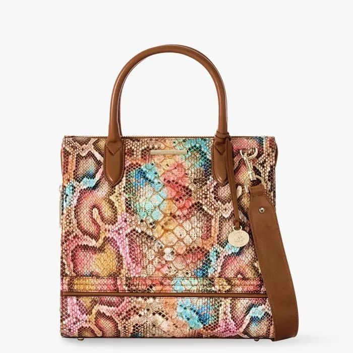 Women Brahmin Satchels Caroline Happy Hour Rosina