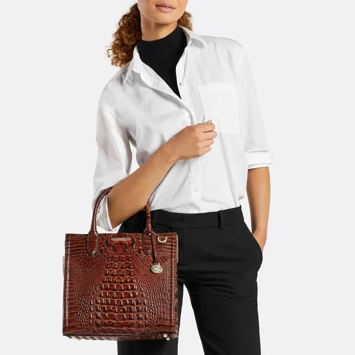 Women Brahmin Satchels Caroline Happy Hour Rosina