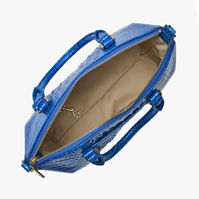 Women Brahmin Satchels Duxbury Satchel Cobalt Potion Melbourne