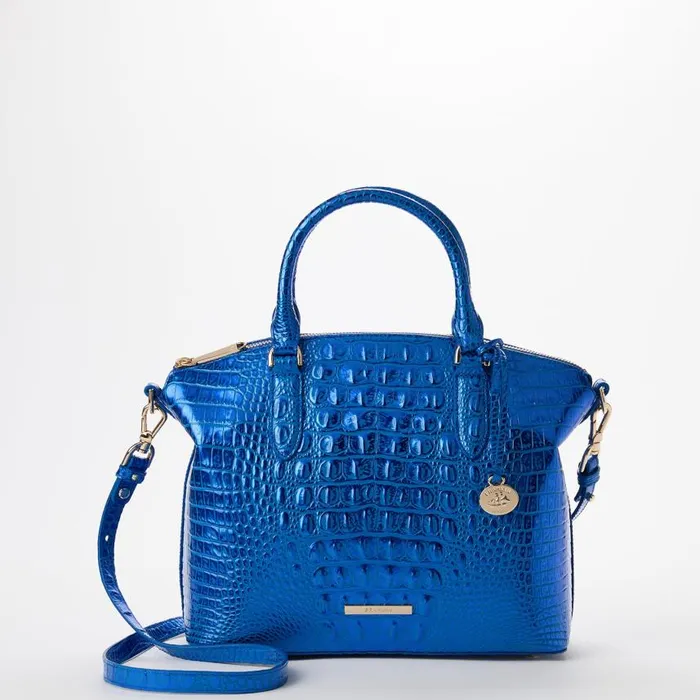 Women Brahmin Satchels Duxbury Satchel Cobalt Potion Melbourne