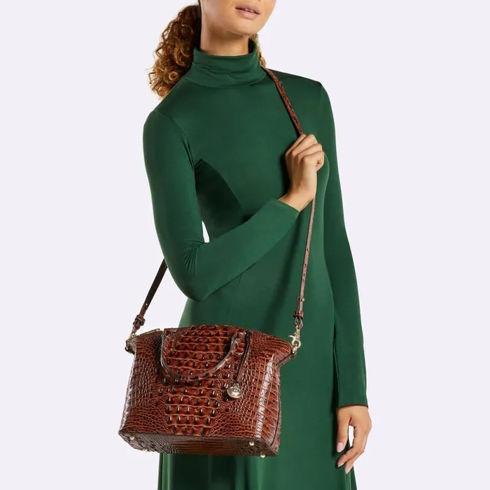 Women Brahmin Satchels Duxbury Satchel Cobalt Potion Melbourne