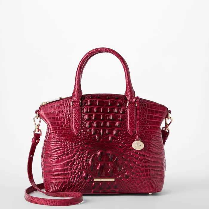 Women Brahmin Satchels Duxbury Satchel Merlot Ombre Melbourne