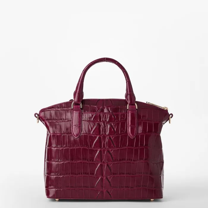 Women Brahmin Satchels Duxbury Satchel Sugar Plum Lententide