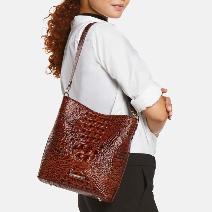 Women Brahmin Shoulder Bags Celina Merlot Ombre Melbourne