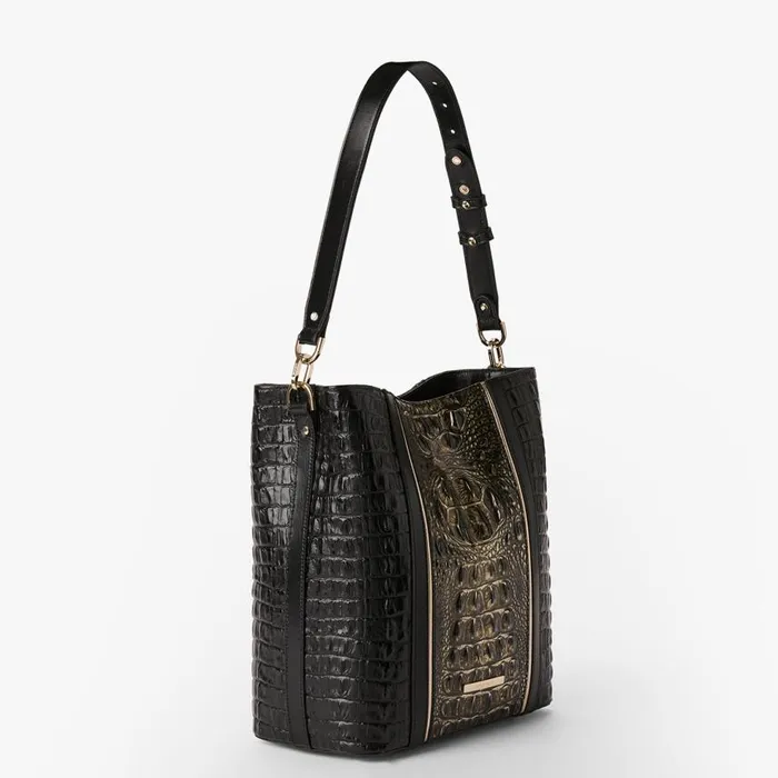 Women Brahmin Shoulder Bags Celina Onyx Sarastro