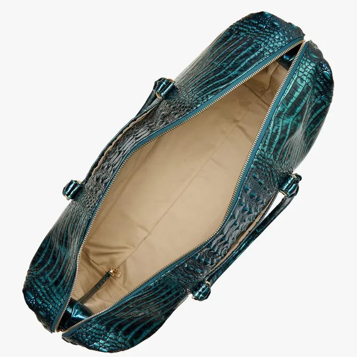 Women Brahmin Travel Duxbury Weekender Blue Patina Melbourne