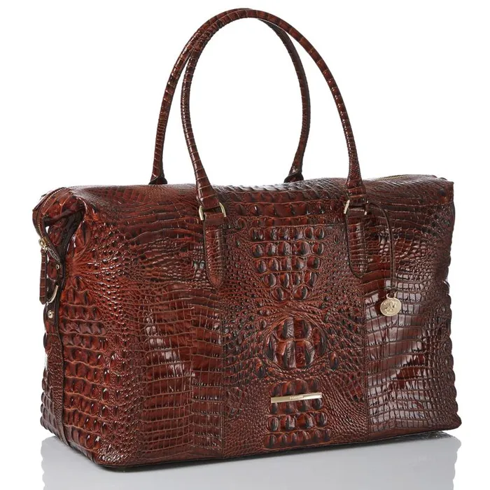Women Brahmin Travel Duxbury Weekender Pecan Melbourne