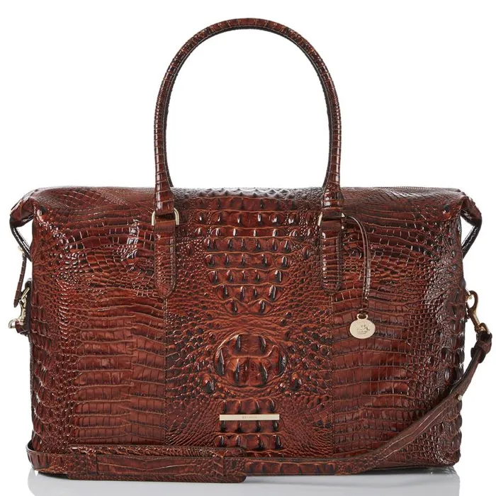 Women Brahmin Travel Duxbury Weekender Pecan Melbourne