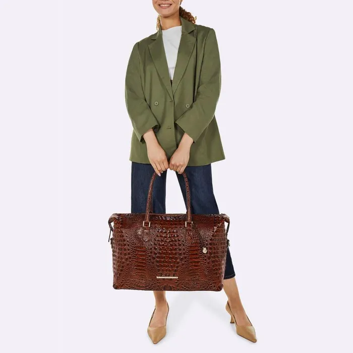 Women Brahmin Travel Duxbury Weekender Pecan Melbourne