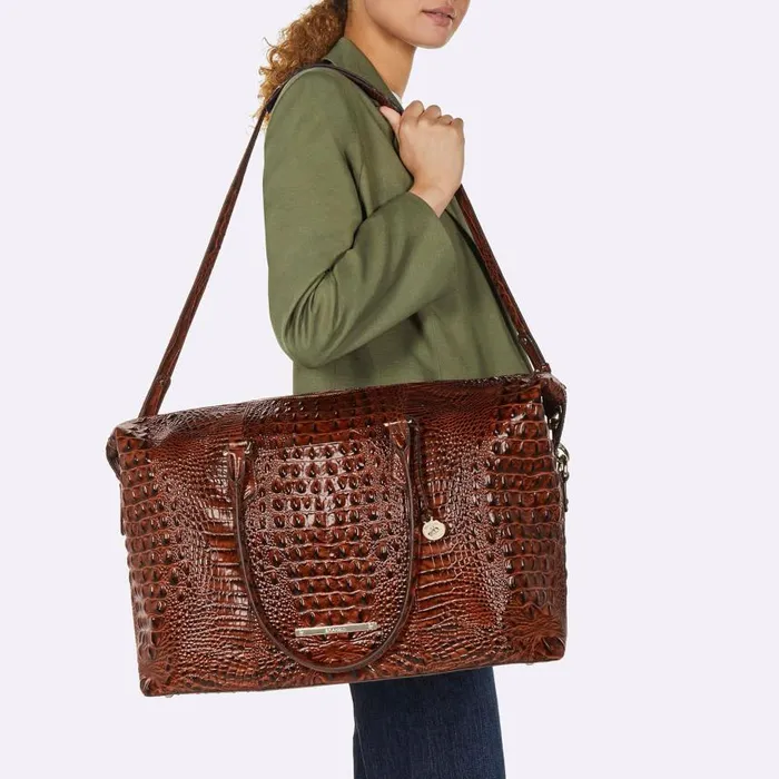 Women Brahmin Travel Duxbury Weekender Pecan Melbourne