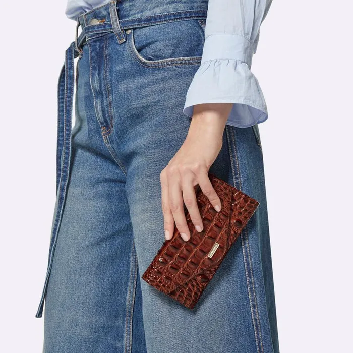 Women Brahmin Wallets and Wristlets Veronica Tan Cloverly