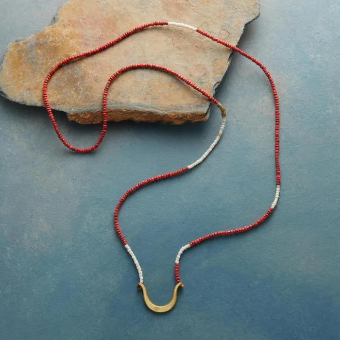 Women Brass Oxbow Necklace Sundance Catalog Necklaces Women Brass Oxbow Necklace Sundance Catalog Necklaces