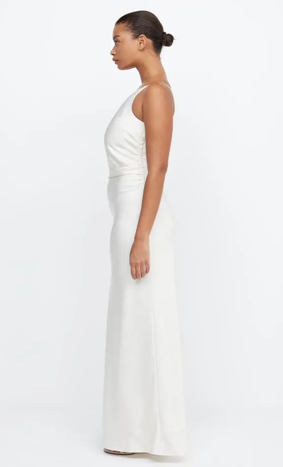 Women Brides Bec Bridge ETERNITY ASYM MAXI DRESS Cream