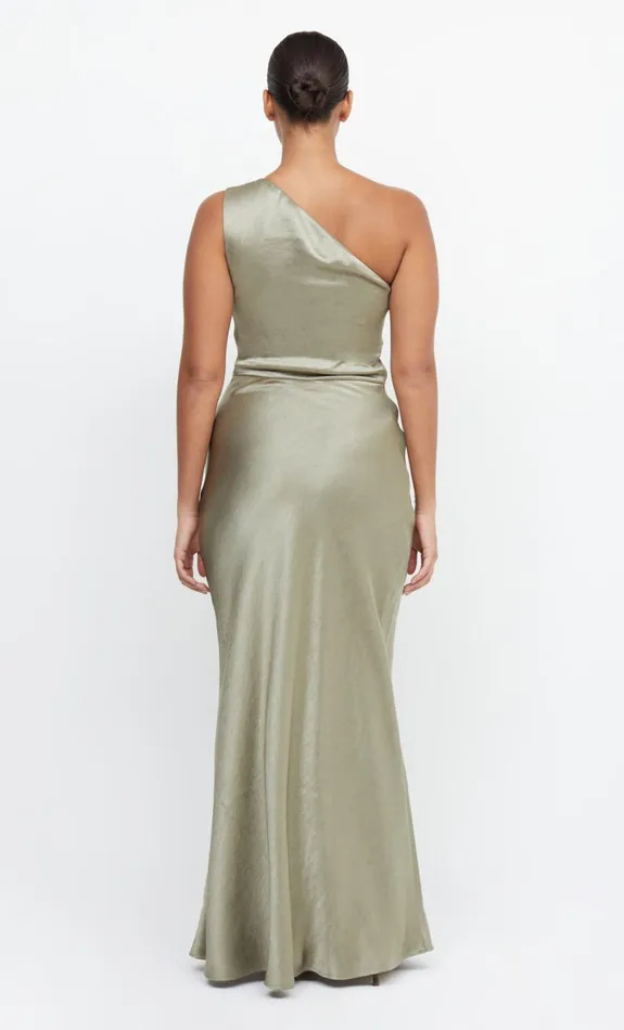 Women Bridesmaids Bec Bridge THE DREAMER ASYM DRESS Sage