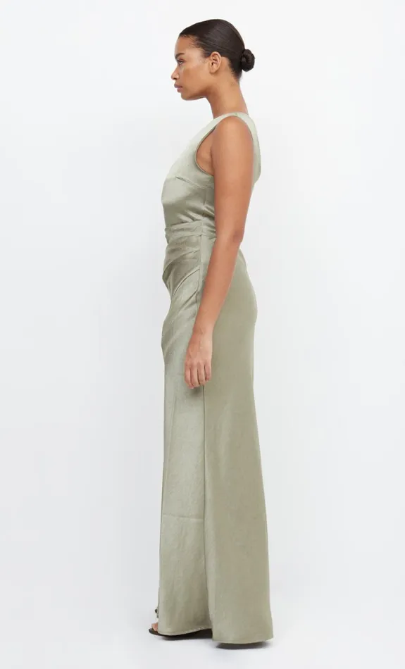 Women Bridesmaids Bec Bridge THE DREAMER ASYM DRESS Sage