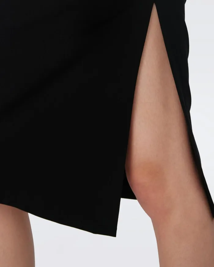 Women Buffy Dress Black DVF Dresses