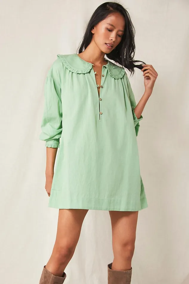 Women Casual Dresses Free People Violette Mini Dress Venice Verdine