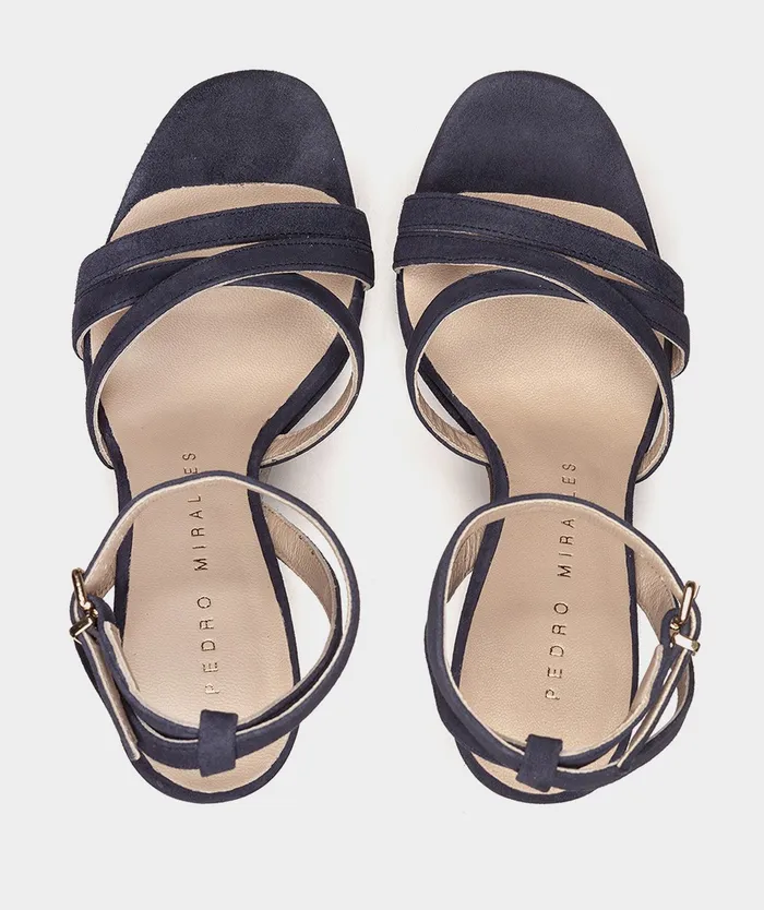 Women Civitella Blue 8211 Heeled Sandals Pedro Miralles