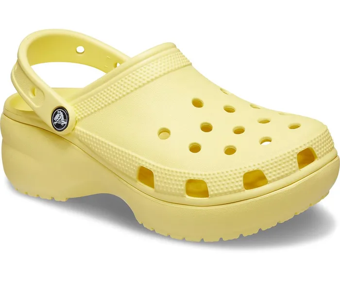 Women Classic Platform Clog Banana Crocs Clogs