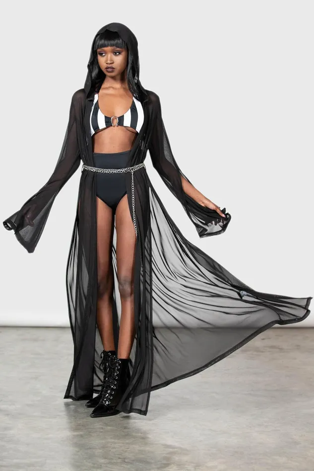 Women Cloaks Killstar Mabel039s Mayhem Mesh Cover Up
