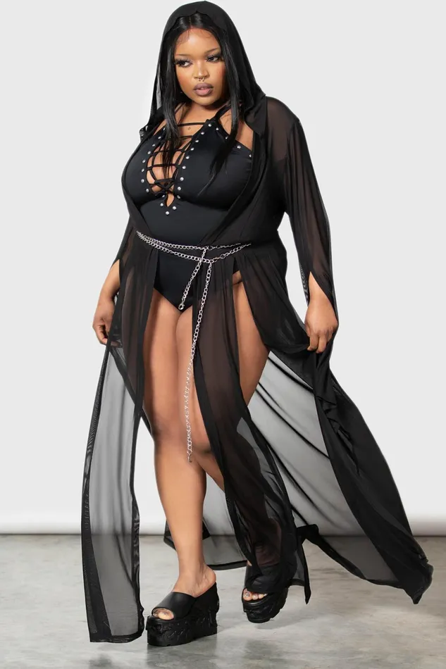 Women Cloaks Killstar Mabel039s Mayhem Mesh Cover Up