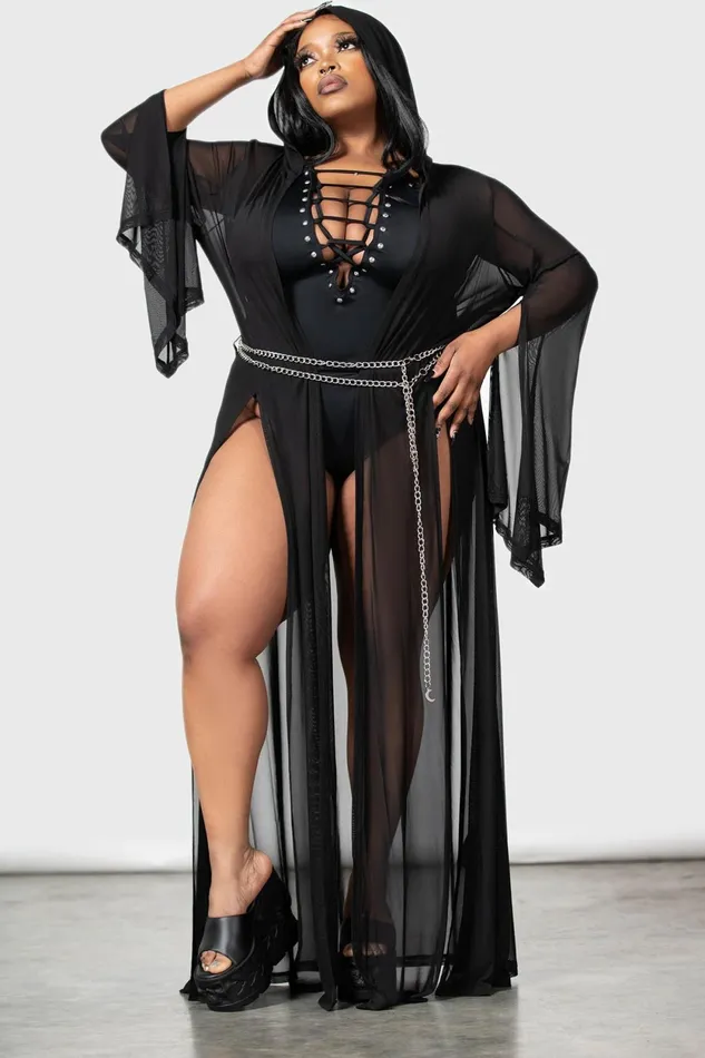 Women Cloaks Killstar Mabel039s Mayhem Mesh Cover Up