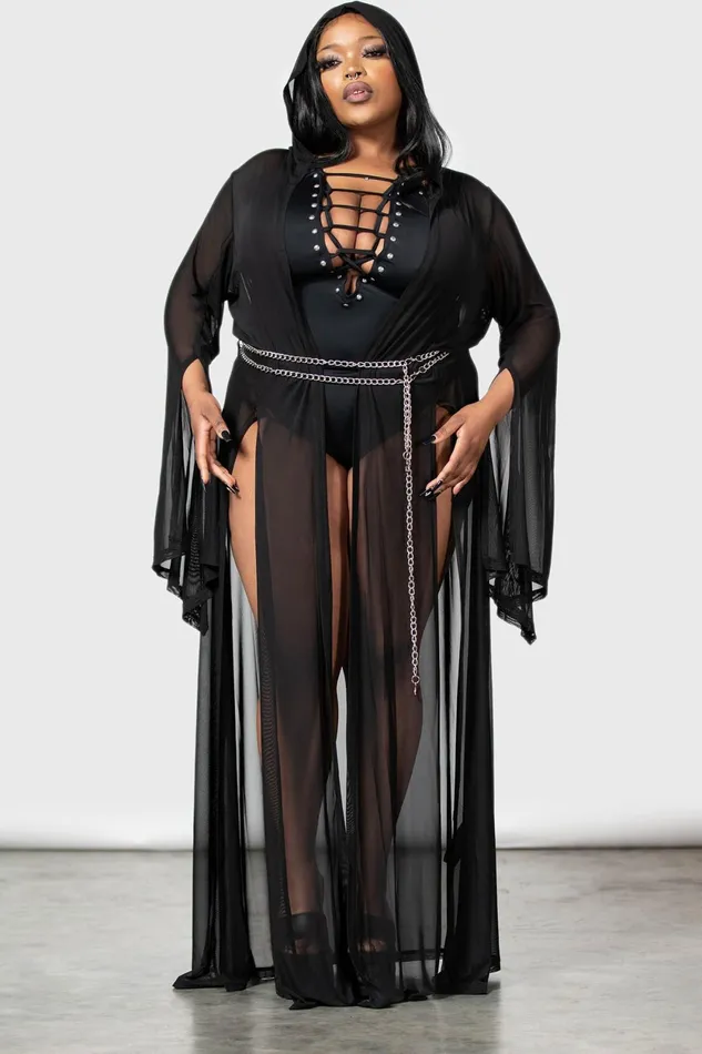 Women Cloaks Killstar Mabel039s Mayhem Mesh Cover Up