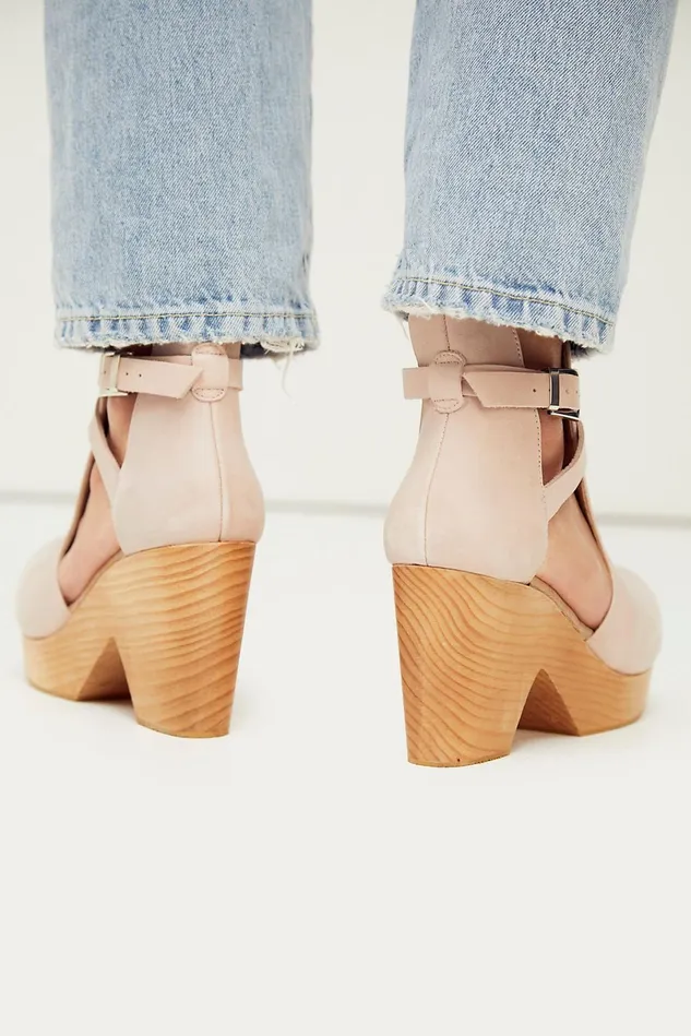 Women Clogs Free People Cedar Clog Blush Antique