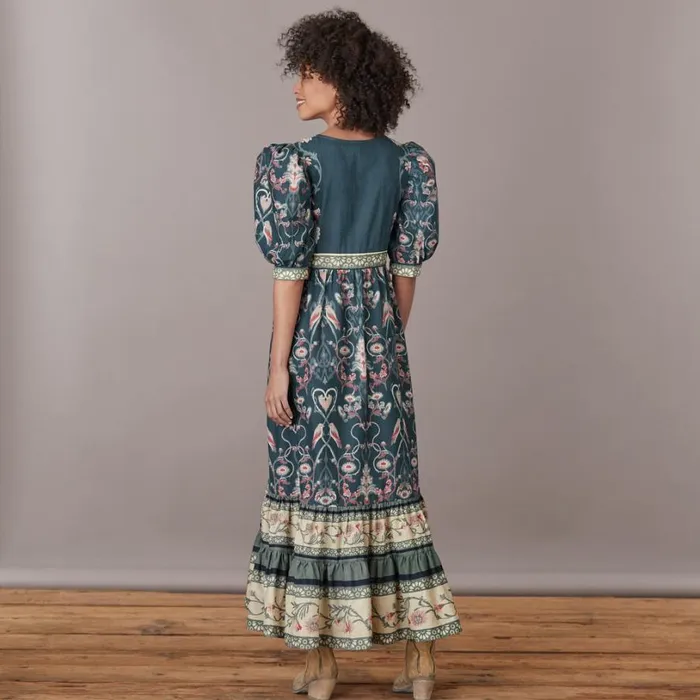 Women Cordelia Garden Dress Blue Sundance Catalog Dresses and Jumpsuits Women Cordelia Garden Dress Blue Sundance Catalog Dresses and Jumpsuits