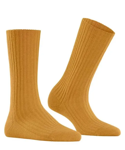 Women Cosy Wool Boot Women Socks Amber FALKE Socks