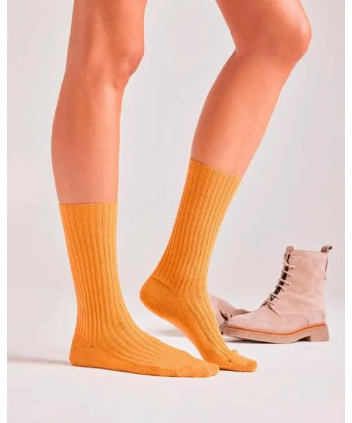Women Cosy Wool Boot Women Socks Amber FALKE Socks