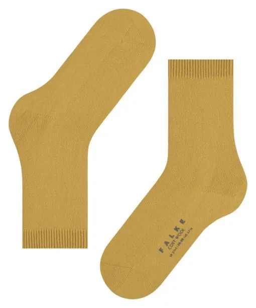 Women Cosy Wool Women Socks Brass FALKE Socks