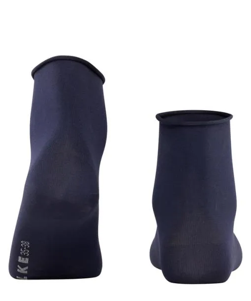 Women Cotton Touch Women Short Sock Dark Navy FALKE Socks
