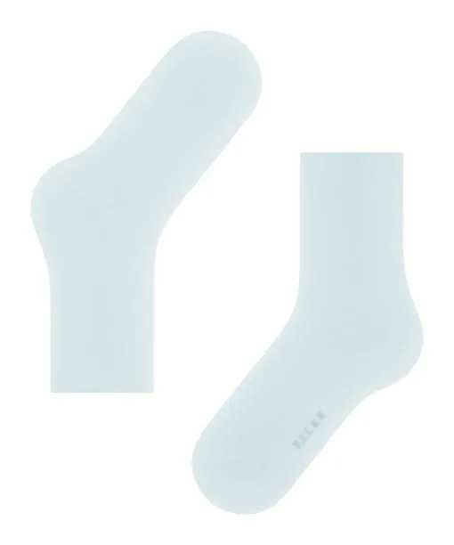 Women Cotton Touch Women Socks Light Blue FALKE Socks