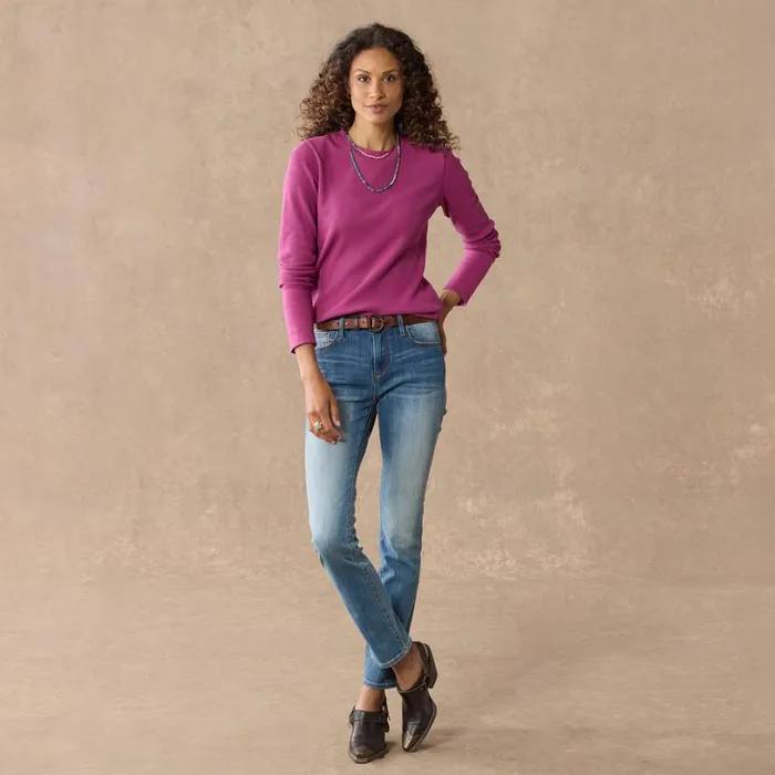 Women Crewneck Thermal Petite Heather Gray Sundance Catalog Petite Styles Women Crewneck Thermal Petite Heather Gray Sundance Catalog Petite Styles