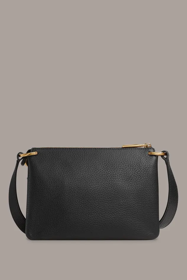 Women Crossbody Bags And Satchels Donna Karan GLENWOOD CROSSBODY Black