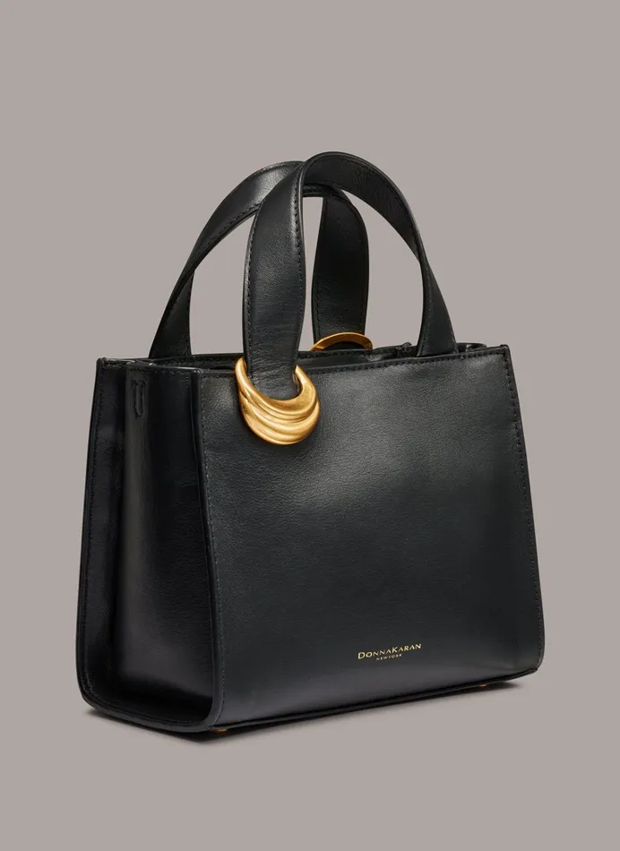 Women Crossbody Bags And Satchels Donna Karan HEWLETT CROSSBODY Blackgold